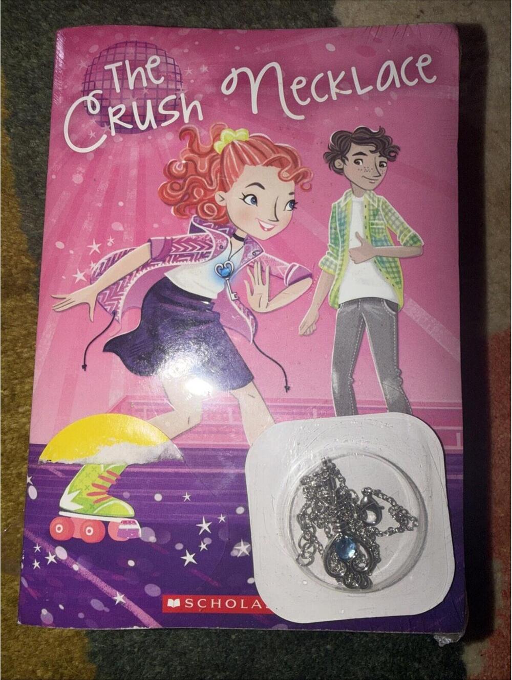The Secrets Necklace & The Crush Necklace Book Set With Jewelry Necklace Set